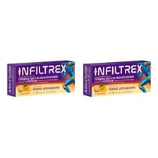 Pack X 2 Cajas De Infiltrex Colageno Para Huesos Y Articulaciones. Cada Caja Contiene 30 Comprimidos. No