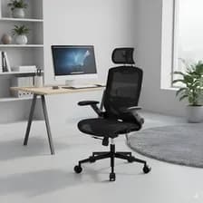 Silla Oficina Gamer Giratoria Ergonomica Reclinable Cougar Speeder One Negra Negro Tejido Mallado