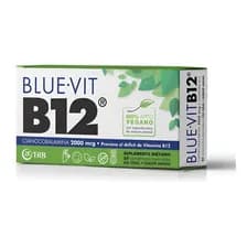 Blue Vit Vitamina B12 X 20 Comp. Masticables 100% Vegano Sabor Ananá