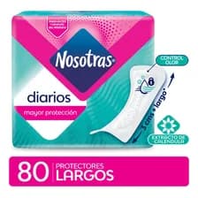 Protector Nosotras Largos X80 Unidades