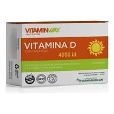 Vitamina D X 30 Capsulas Vitamin Way Sin Sabor