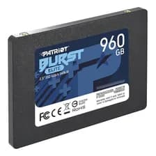 Disco Ssd Patriot 960gb Sata3 2.5 Burst Elite Sata Notebook Color Negro