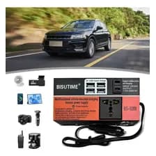 Convertidor Inversor Corriente 12v 220v 1500w Usb Auto