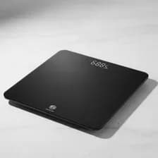 Balanza Digital Jd Eb3483 Alta Precisión Vidrio Templado 180kg Led Color Negro