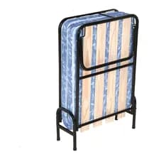 Cama Catre 1 Plaza Plegable Colchon Espuma Premium Color Negro