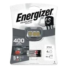Linterna Cintillo Hdl30 Frontal Energizer 400 Lum 5 Modos Linterna Gris Oscuro Luz Blanca