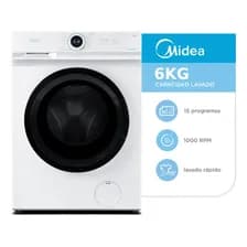 Lavarropas Midea 6 Kg 1000 Rpm Mf100w60/w-a1 -blanco Color Blanco