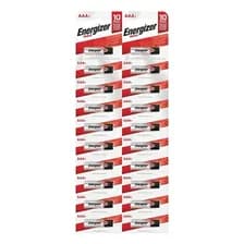 20 Pilas Aaa Energizer Max E92 Alcalina Blister