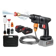 Hidrolavadora Inalambrica Electrica Bateria 48v Spica Tools Hldm-00 Sin Canilla Color Negro 50 Hz X 60 Hz