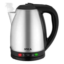 Jarra Pava Electrica Spica Sp-970 Corte Mate Jarra De Acero Inoxidable Luz Led Color Plateado