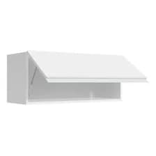 Alacena 80cm 1 Puerta Rebatible Cocina Baño Lavadero Garaje Blanco