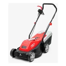 Cortadora De Pasto Eléctrica 3 Alturas 1200w Pektra + Bolsa Negro/rojo