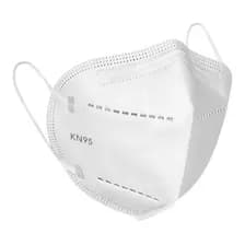 Barbijo Kn95 Mascarilla Facial X100 Unidades Color Blanco