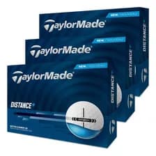 Pelotas De Golf Taylormade Distance+ Blancas Pack De 36 Unidades