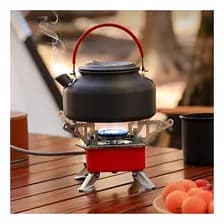 Montoya Anafe Camping 11x9cm Plata Y Rojo
