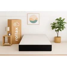 Colchón En Caja 1 Plaza 80x190 Rollax 18 Cm - Blanco