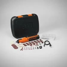 Minitorno Inalámbrico 8v Black Decker Set 35 Accesorios Multipropósito Maletín 50 8 W