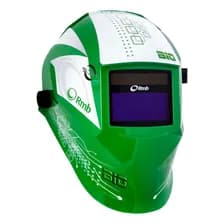 Máscara Fotosensible Rmb Bio Verde Con Sensores Y Sombra Ajustable