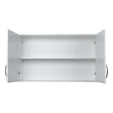 Alacena Ricchezze Bari 100 Cm | 2 Puertas | Melamina Blanco