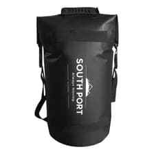 Bolso Estanco 45lts Para Moto Southport By Gadnic Lancha Pesca Camping Correa Negro