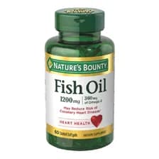 Aceite De Pescado Omega 3 Nature's Bounty 1200mg 60 Cápsulas
