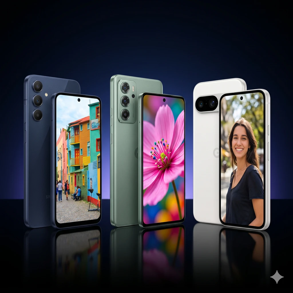 Mejor celular gama media con cámara 2026: precio verificado