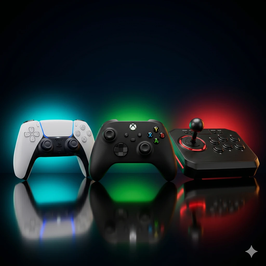 Mejores joysticks/gamepads para PS5, Xbox y PC 2026