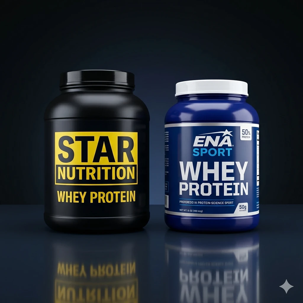 Las mejores proteínas whey en Argentina 2026 desde $59.000 — ENA Sport, Star Nutrition