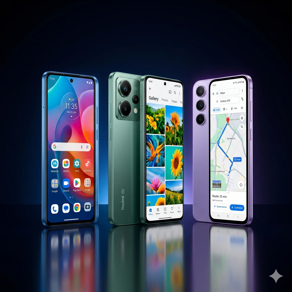 Motorola vs Xiaomi vs Samsung gama media 2026: cuál conviene