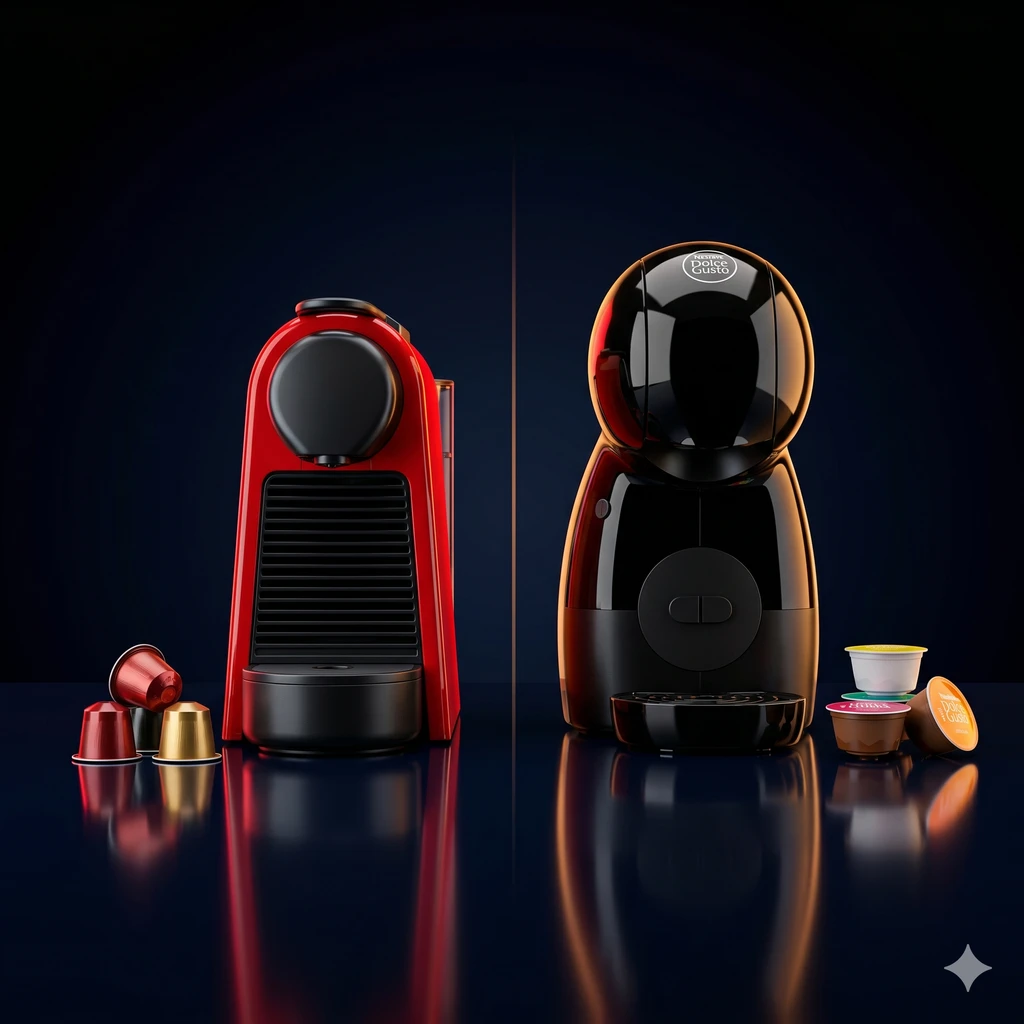 Nespresso vs Dolce Gusto 2026: cuál conviene comprar