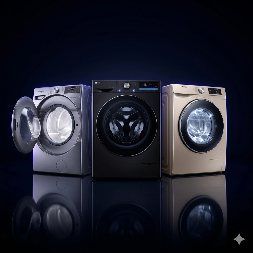 Whirlpool vs LG vs Samsung — Lavarropas 2026 Argentina